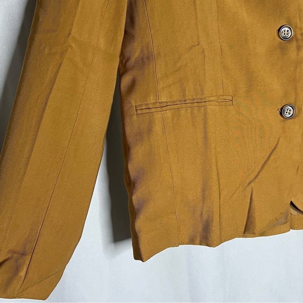 Miami Kenna Twill Blazer Women’s Size Medium Tan - Picture 8 of 12